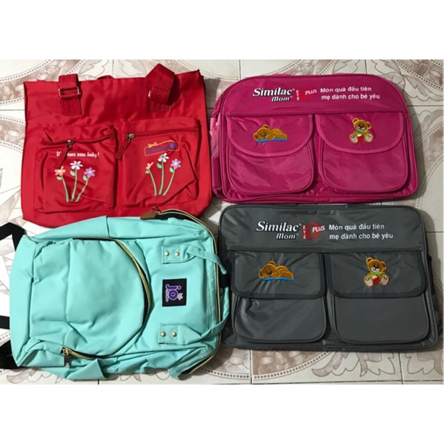 Balo cho mẹ và bé. ( shop những mầu như hình shop đăng).