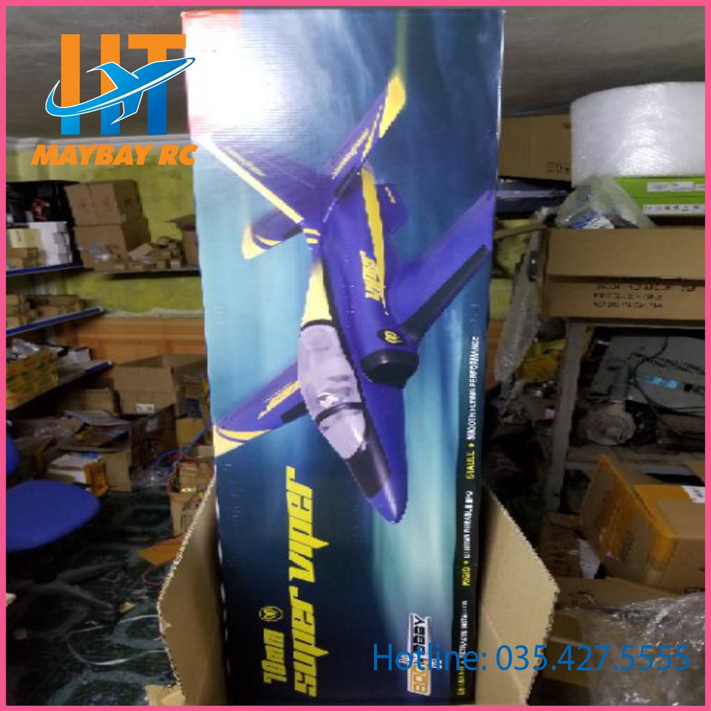 Máy bay điều khiển Viper FMS 70mm 6s.