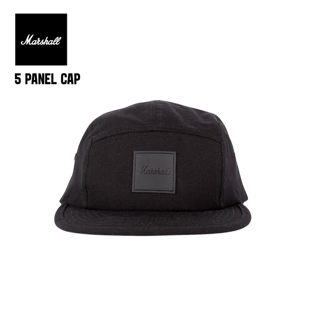 Nón Marshall 5 PANEL CAP - Black | Simple | Minimalist | Casual | Unisex Fashion Outfit