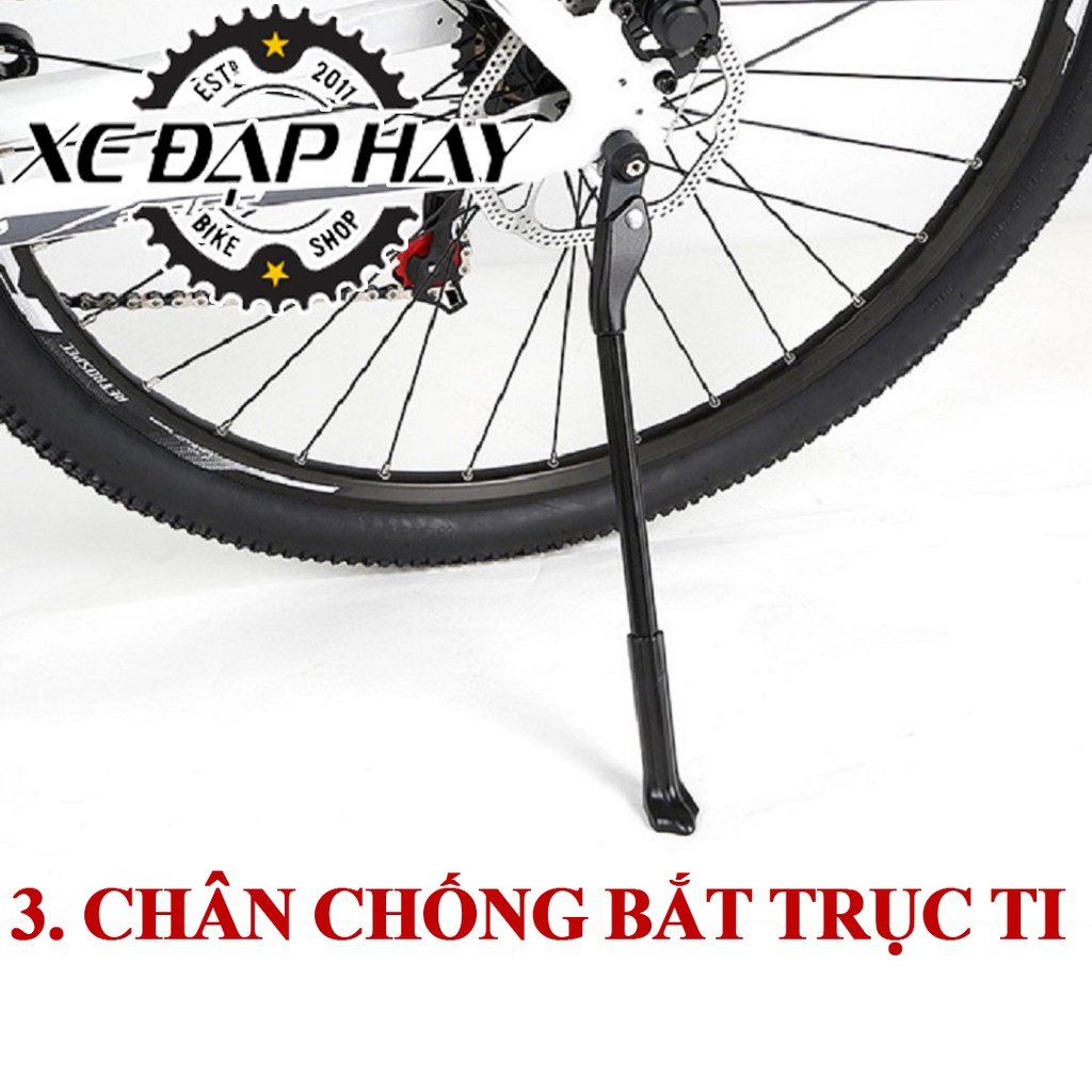 Tổng Hợp Các Loại Chân Chống Xe Đạp Thể Thao | Chân Chống Xe Đạp Địa Hình, Đua, Touring | Bánh 20, 24, 26, 27.5 Inch