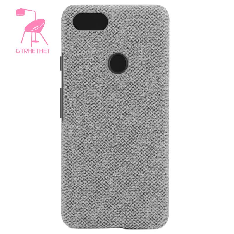 Ốp điện thoại phối vải chống rơi cho Google Pixel 3