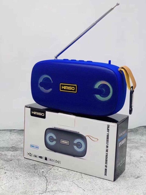 Loa bluetoot kimiso KMS-305 loa hôc trợ đài FM thẻ nhớ TF