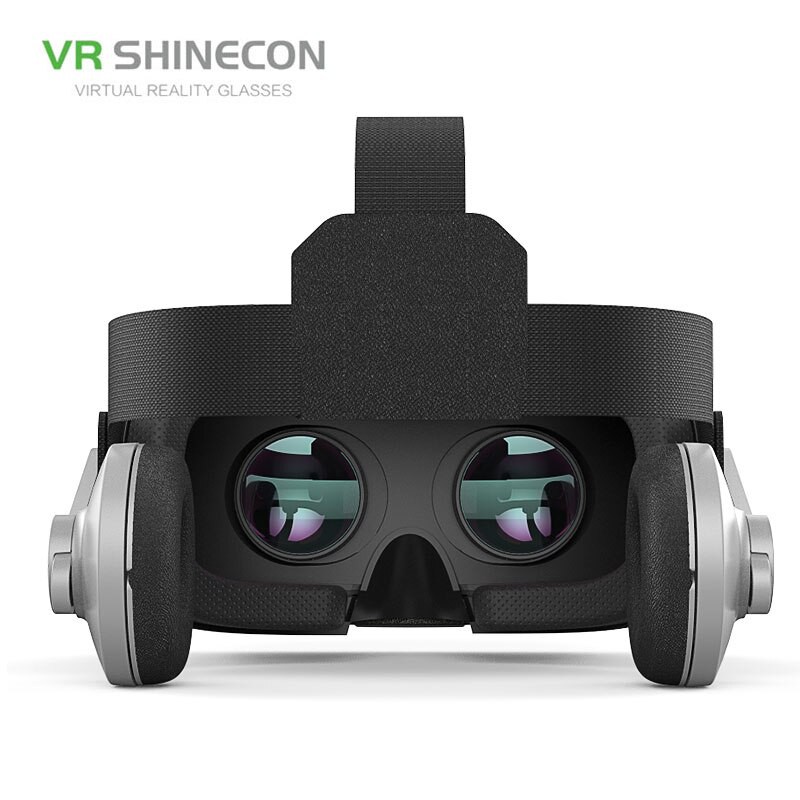 Kính Thực Tế Ảo Bluetooth Hỗ Trợ Màn Hình 6.5inch Có Tai Nghe VR Shinecon G07E/K0