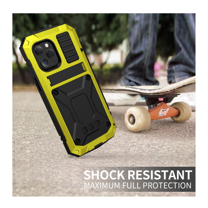 Ốp Điện Thoại Kim Loại Chống Sốc Chống Nổ Cho phone12