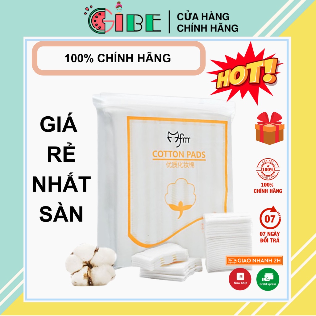 Bông tẩy trang Lameila số 1 nội địa Trung 222 miếng giá rẻ