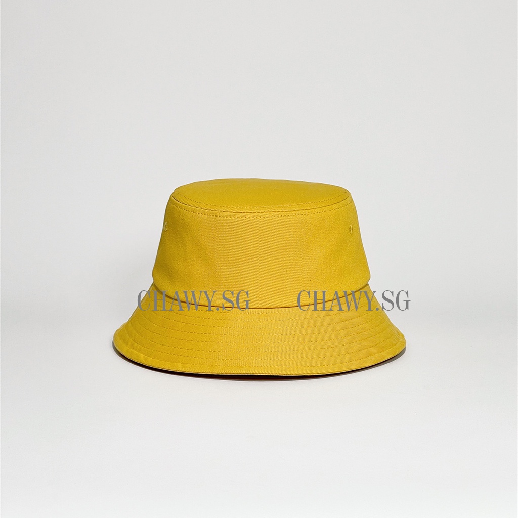 Mũ bucket vành tròn Melodi, nón tai bèo vành tròn trơn 2 mặt form unisex
