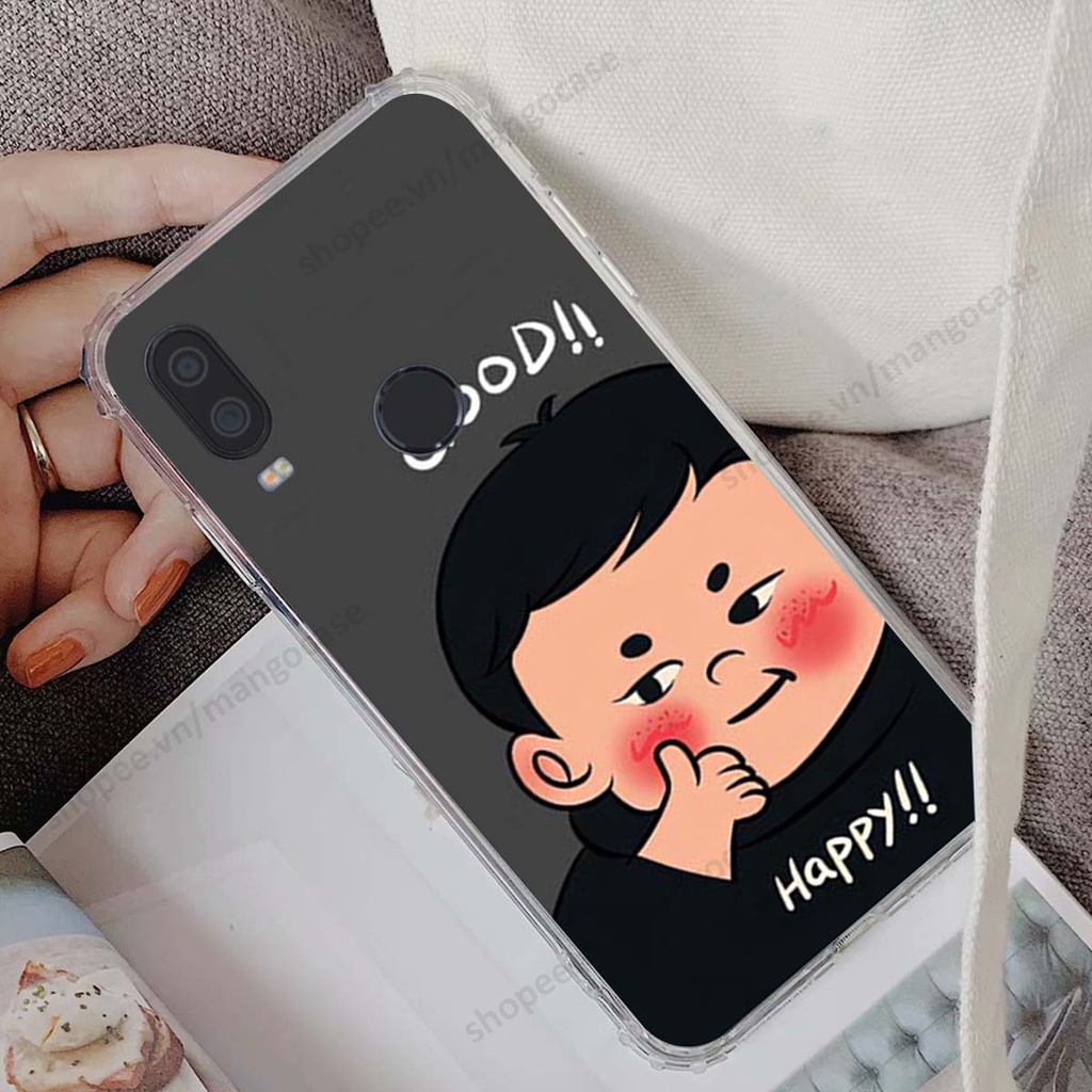 Ốp lưng Vsmart Active 1 / Active 1 Plus / Active 1+ in hình happy nice, bé gấu đáng yêu