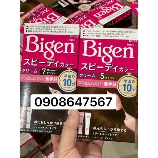 Thuốc nhuộm tóc Bigen nhật 160ml