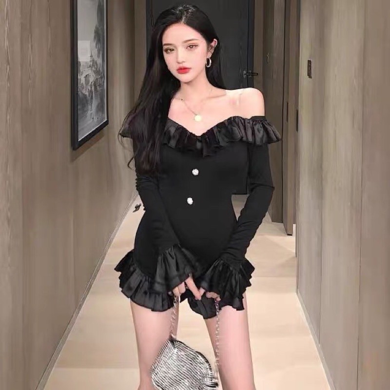 Bodysuit đen giống Jennie Blackpink ( loại 2) | BigBuy360 - bigbuy360.vn