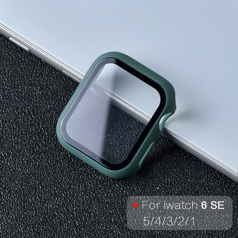 Ốp bảo vệ toàn diện 360 độ thích hợp cho đồng hồ thông minh apple watch 6 / se / 5 / 4 / 3 / 2 / 1 iwatch 4 / 5