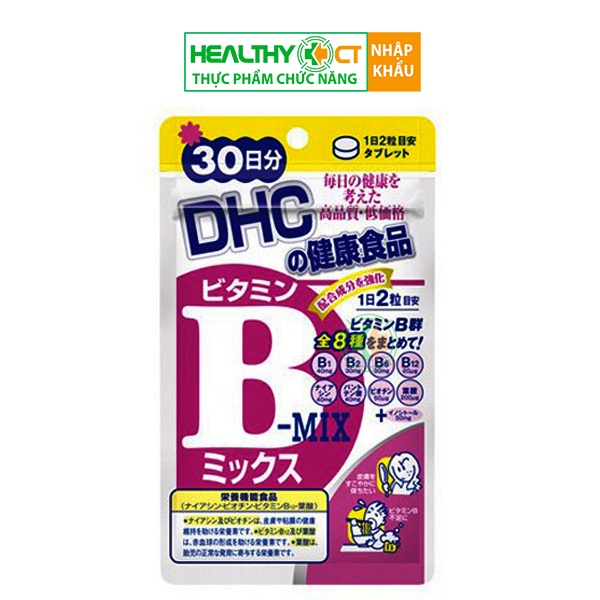 Viên Uống Bổ Sung Vitamin B DHC Gói 30-90 Ngày