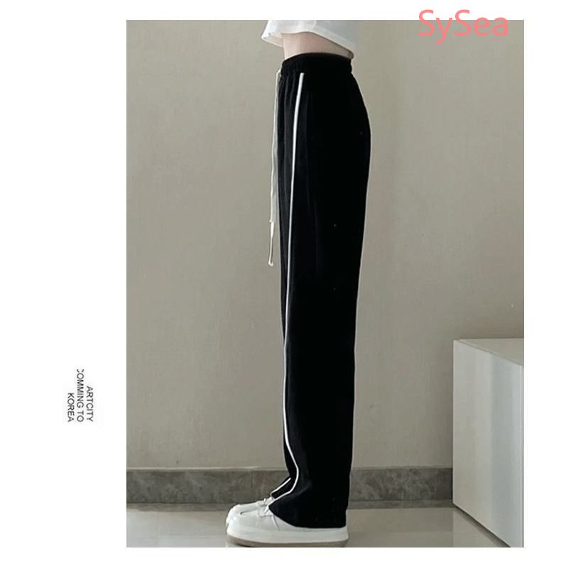 Plus-size Women's Autumn Fashion Street Style High Waist Casual Pants