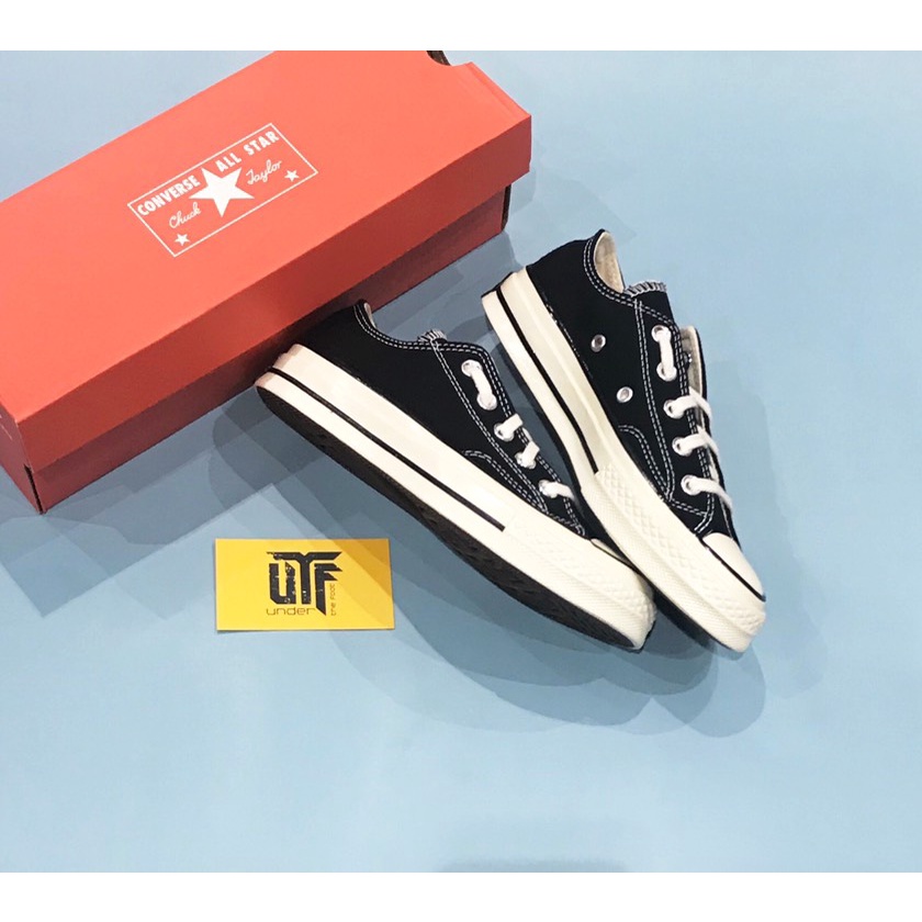 Giày Converse 70s Đen Cổ Thấp