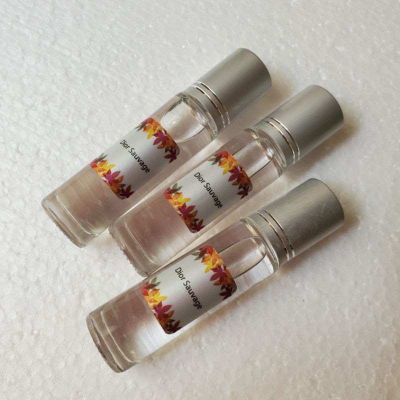 Tinh Dầu Nước Hoa nam D. Sauvage 10ml, trầm ấm, nam tính. Chai dạng lăn/ dạng xịt