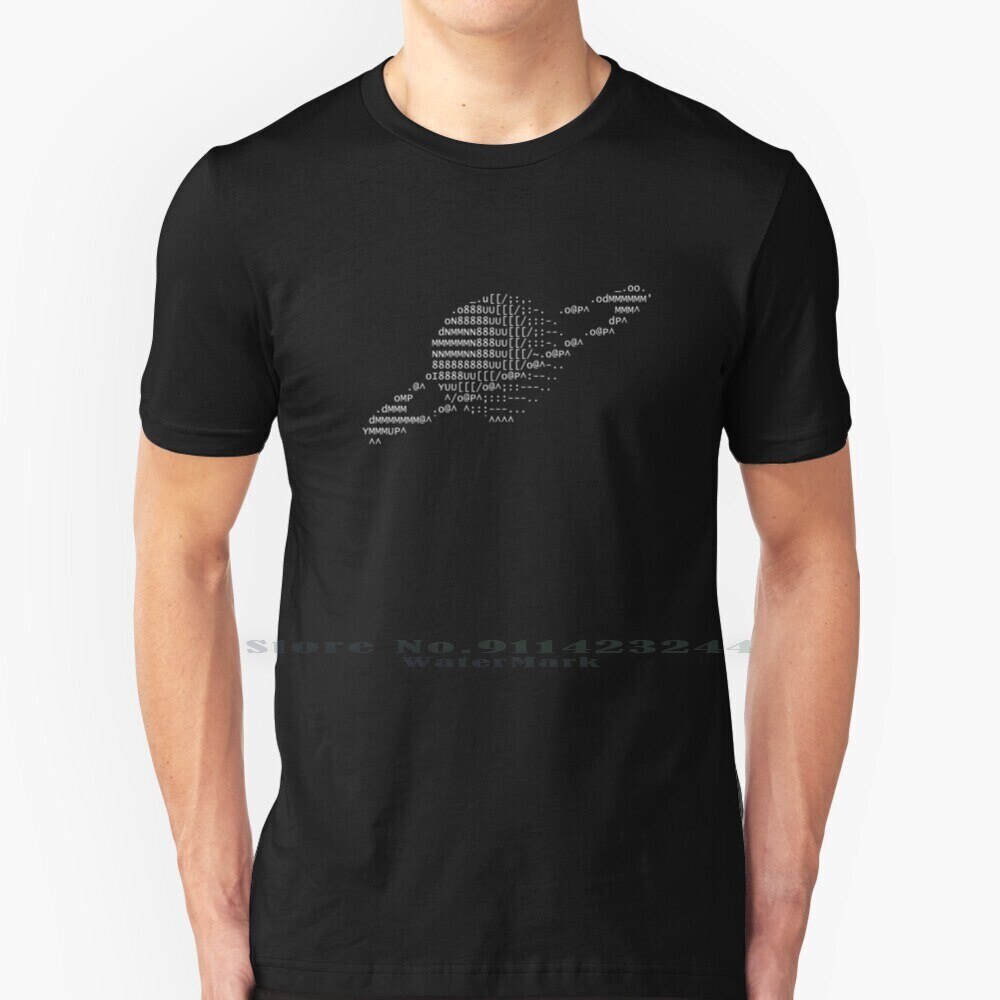 Ascii Art Planet T Áo 100% Cotton Nguyên Chất Ascii Art Planet Sao Thổ Vũ Trụ Hệ Mặt Trời Lập Trình 