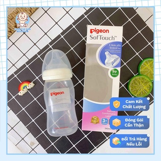 Bình sữa pigeon, bình sữa cho bé Pigeon PP/ PP Plus