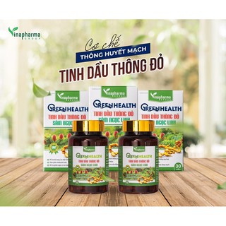 Tinh dầu thông đỏ sâm Ngọc linh Greenhealth 30 viên