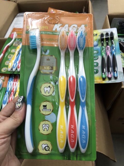 COMBO SET 4 BÀN CHẢI