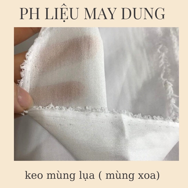 Keo mùng lụa( mùng xoa) khổ 1m2