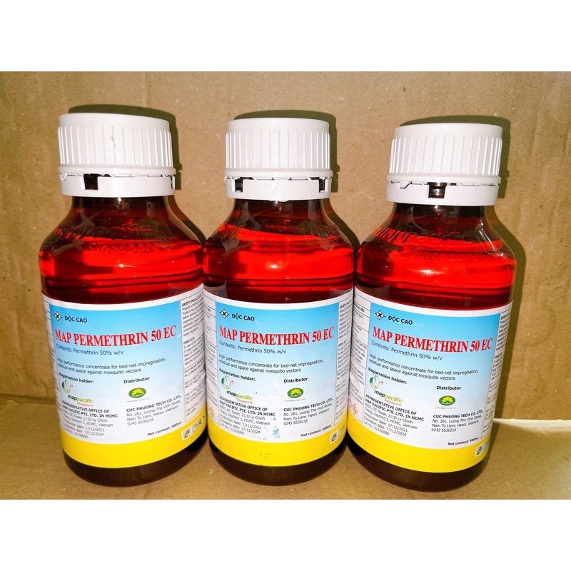 Thuốc Diệt Muỗi PERTHRIN 50EC 500ml nhập khẩu nguyên chai từ Anh Quốc