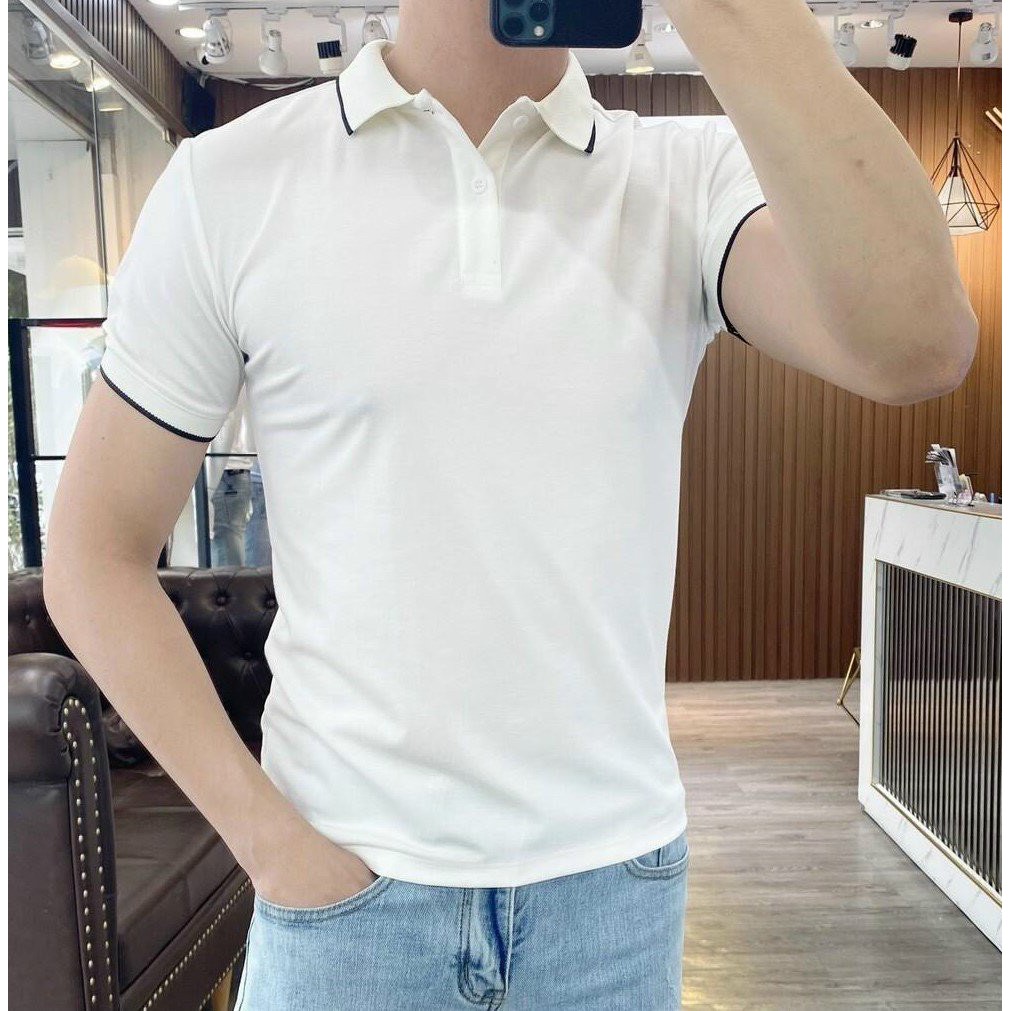 Áo Polo nam HEVEN cổ Viền bẻ dệt bo dày dặn chất Cotton 100% kiểu dáng basic áo thun nam nữ unisex ngắn tay cổ bẻ | BigBuy360 - bigbuy360.vn