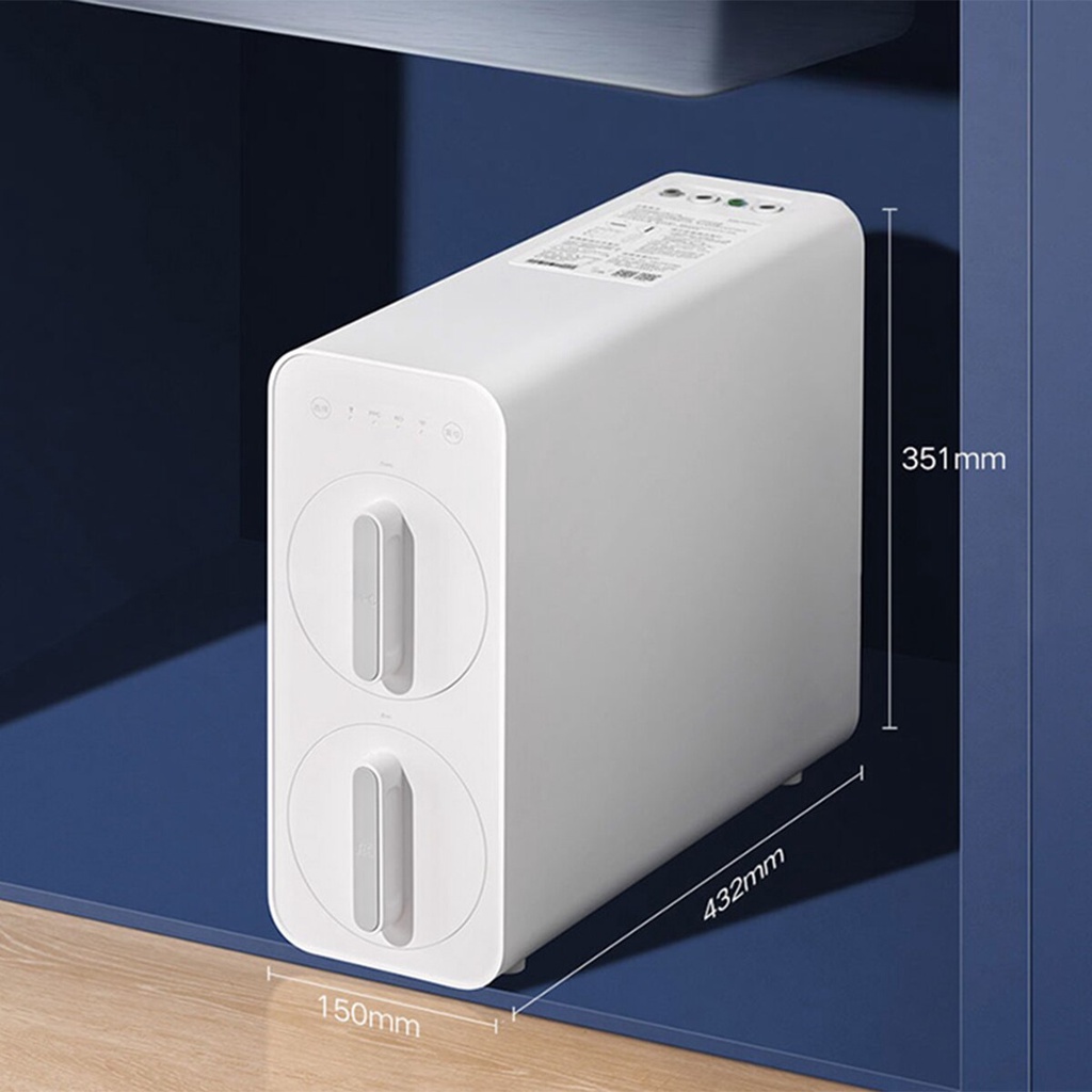 Máy lọc nước Xiaomi Mjia Mi Water Purifier 2/XIAOMI H600G kèm đo TDS Giám sát APP Thông minh Thanh lọc RO thông minh
