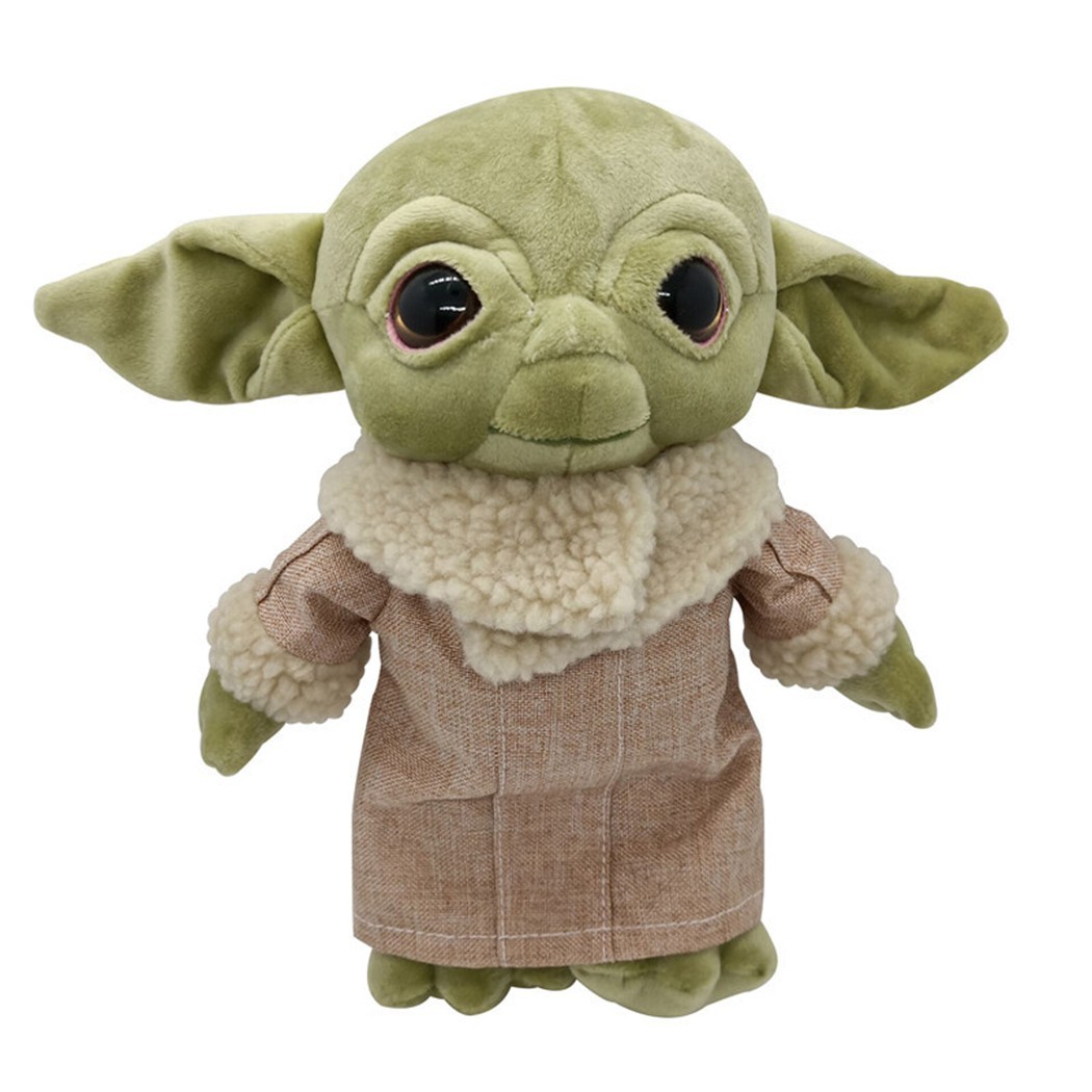 Búp Bê Nhồi Bông Hình Nhân Vật Yoda 30cm Cho Bé