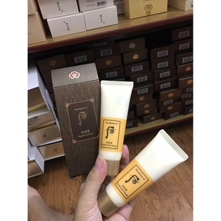 Cặp sữa rửa mặt tẩy trang whoo vàng