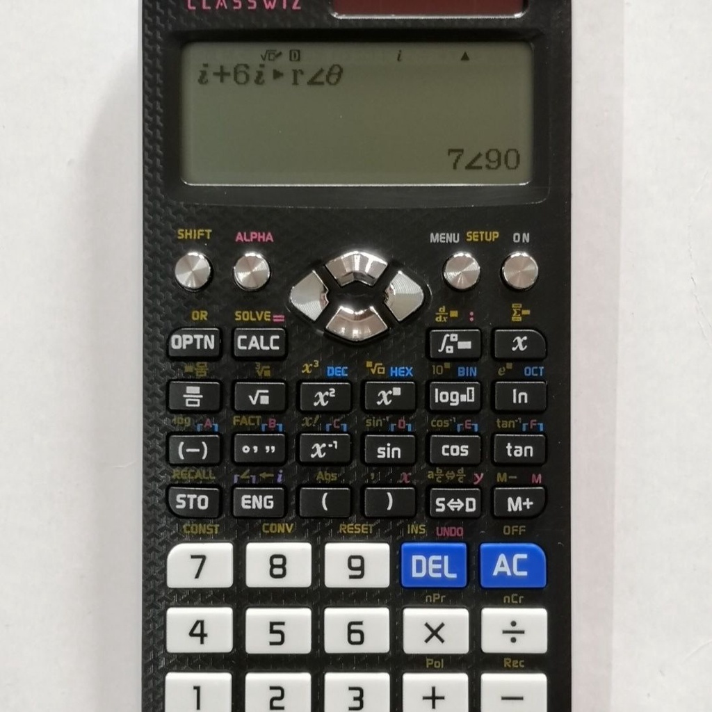 Máy Tính Bảng Fx-991EX Phiên Bản Tiếng Anh 552 Chức Năng Khoa Học