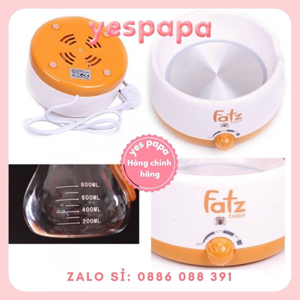 Máy hâm nước pha sữa 800ml Fatzbaby