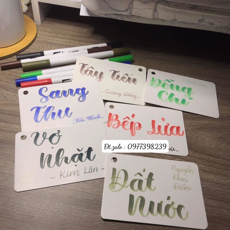 Bút lông dầu cao cấp ghi flashcard