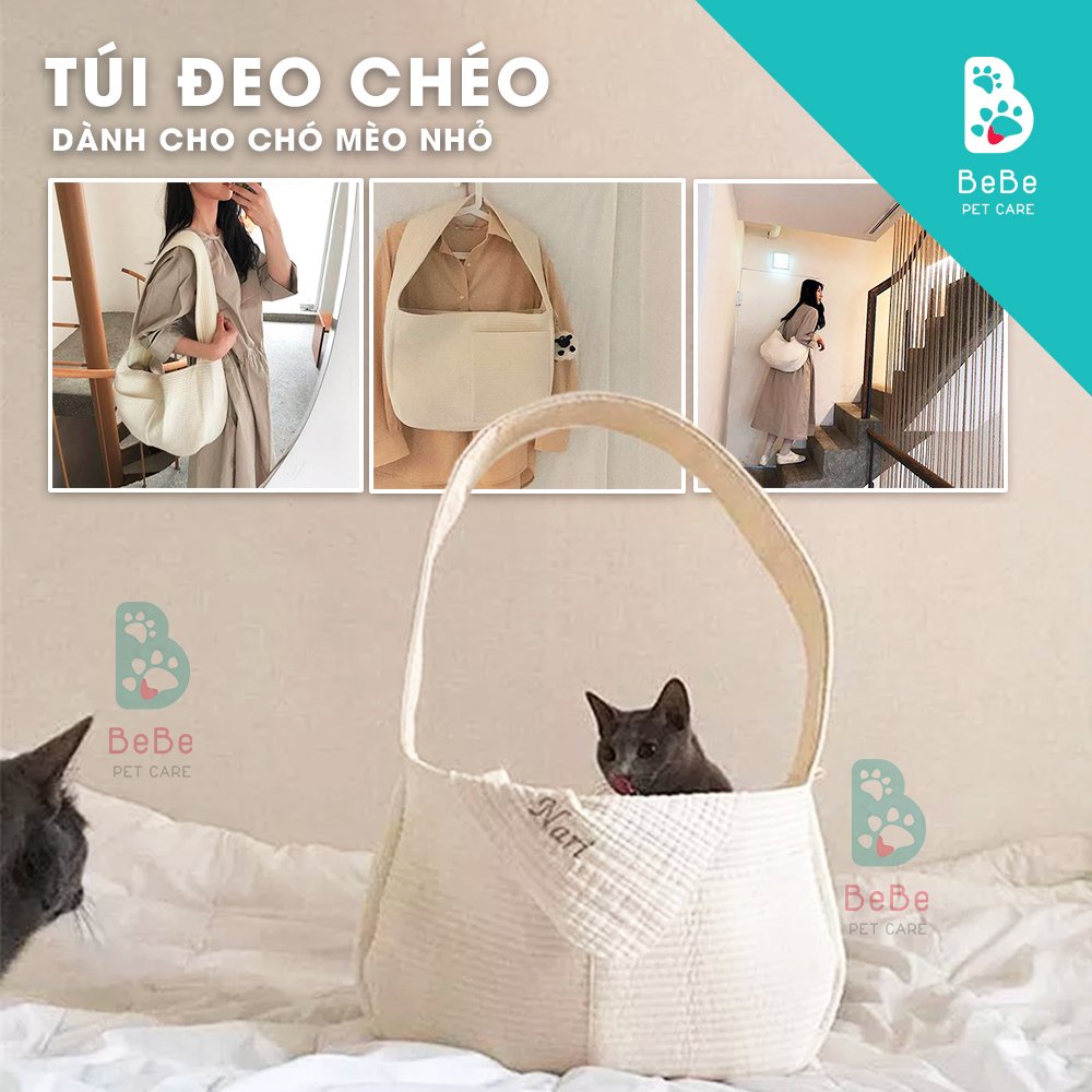 [Siêu Xinh] Túi Thời Trang Xách Boss Đi Chợ - Túi Xịn Bế Boss Đi Dạo Đó Đây - Túi Balo Cho Thú Cưng