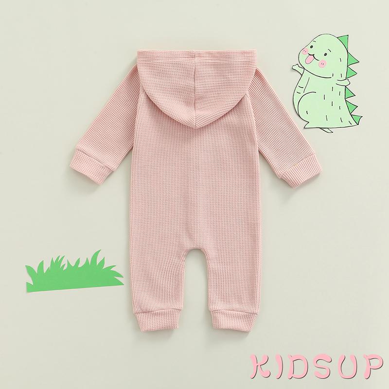 Áo liền quần có nón tay dài đáng yêu cho bé