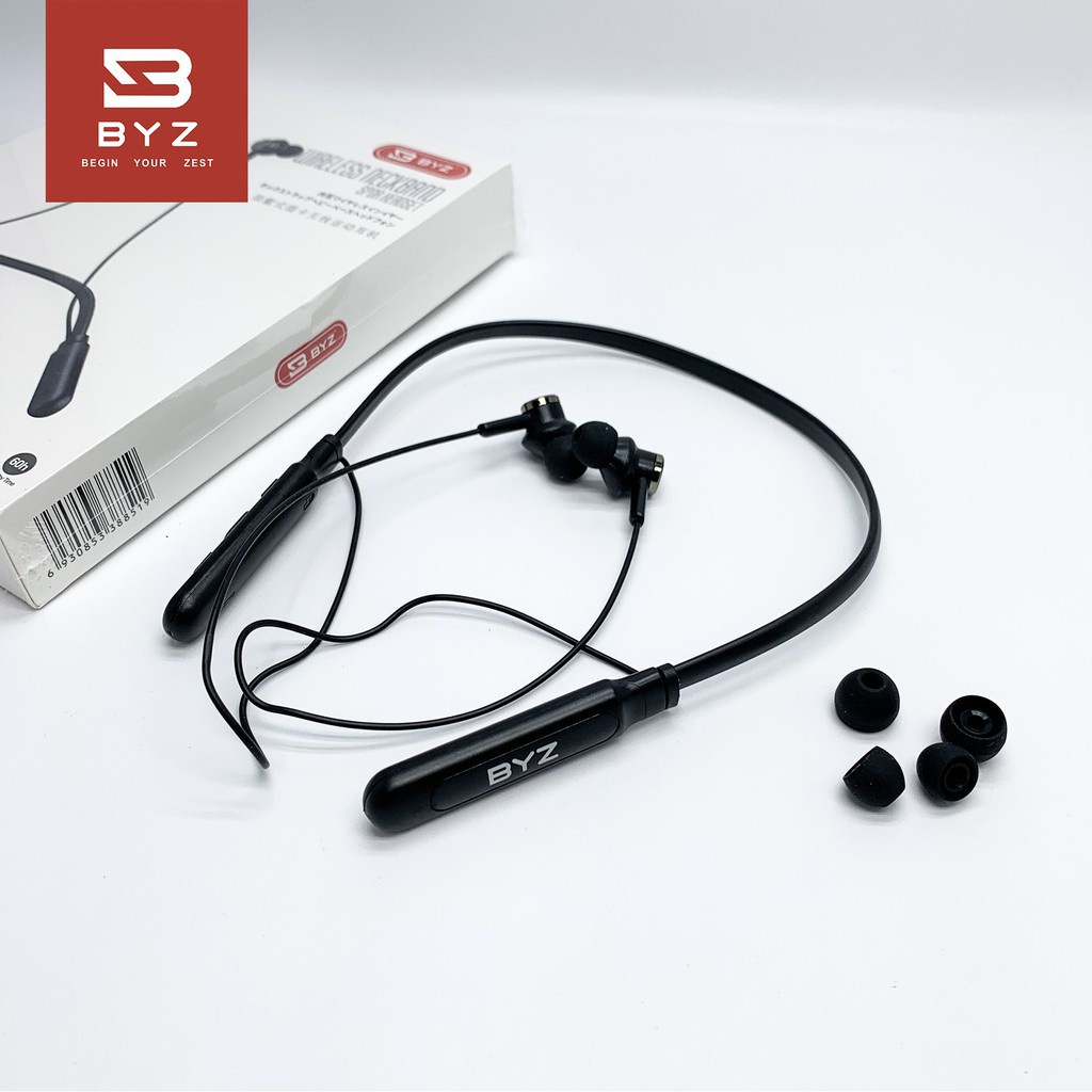 Tai nghe bluetooth thể thao nhét tai BYZ B16 bass căng nghe nhạc rất hay