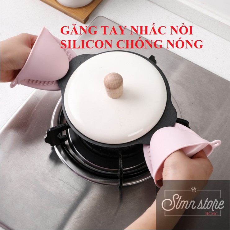 Bộ 2 miếng nhựa dẻo nhấc nồi tiện dụng hình mỏ vịt, chịu nhiệt cao. SLMN_NHACNOI_chiunhiet_movit29