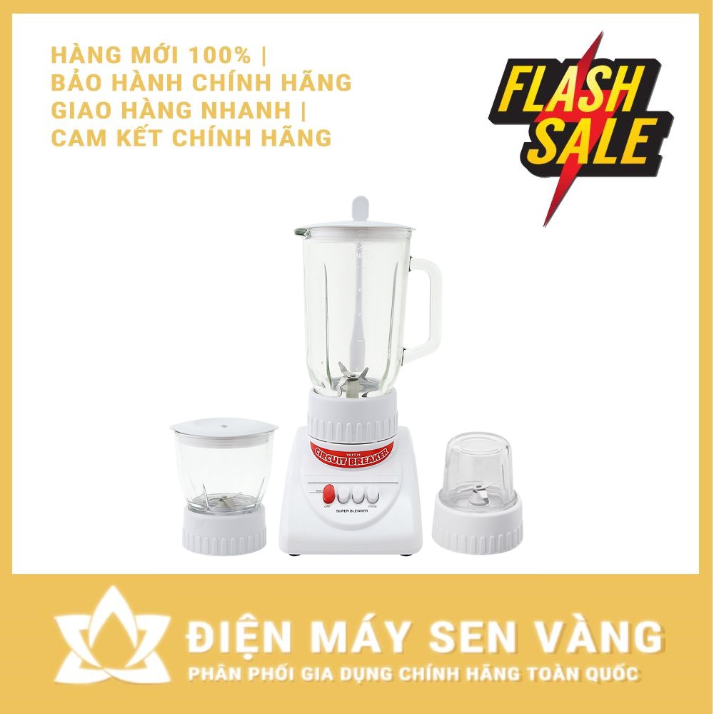 Máy Xay Sinh Tố Panafresh NS-929 450W 3 CỐI - 2 TỐC ĐỘ - Made in Malaysia (Màu trắng)