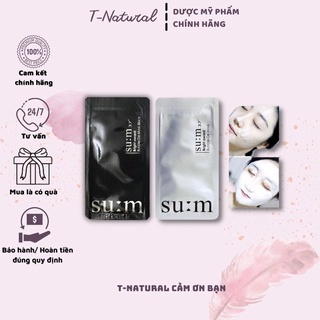 Mặt Nạ Sủi Bọt giúp thải độc da, sáng da Su:m 37 White Award Bubble De Mask Hàn Quốc 2ml