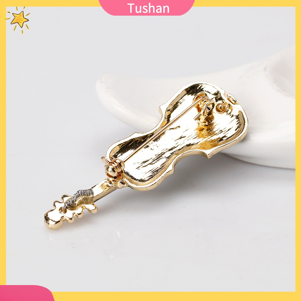 Ghim Cài Áo Hình Đàn Violin Độc Đáo