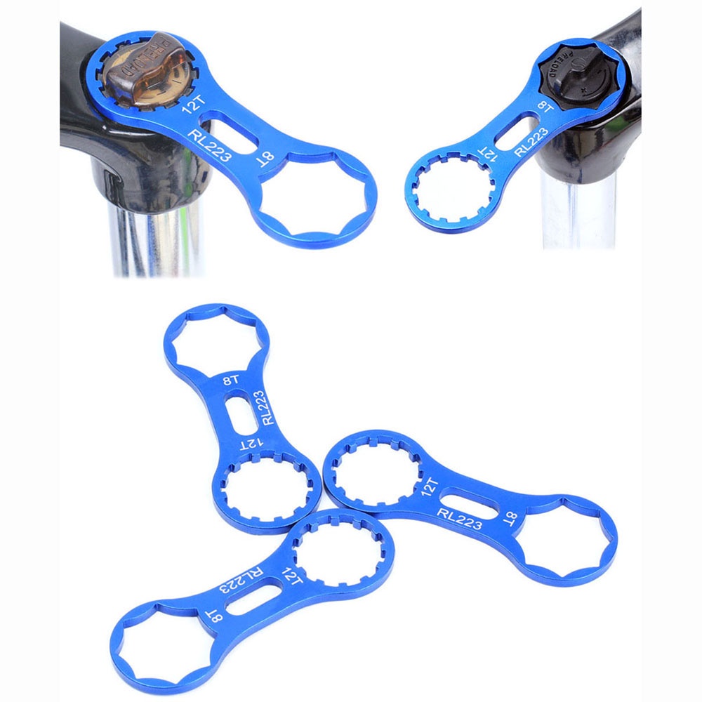 Cờ lê mở phuộc trước xe đạp bằng nhôm bền bỉ cho SR Suntour XCR/XCT/XCM/RST
