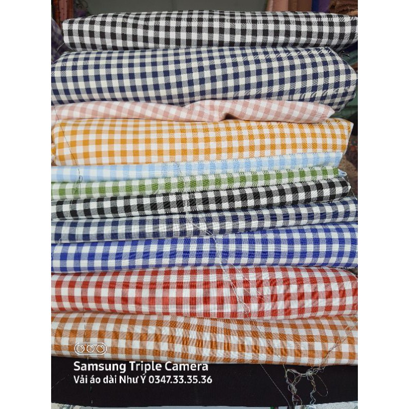 Lụa caro chất đẹp