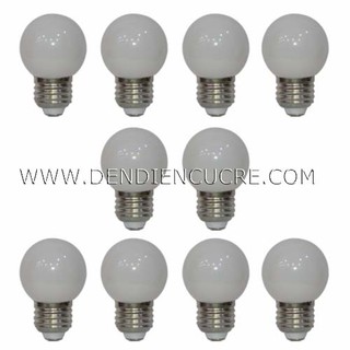 Combo 10 Bóng Đèn Led búp chanh 3W màu trắng