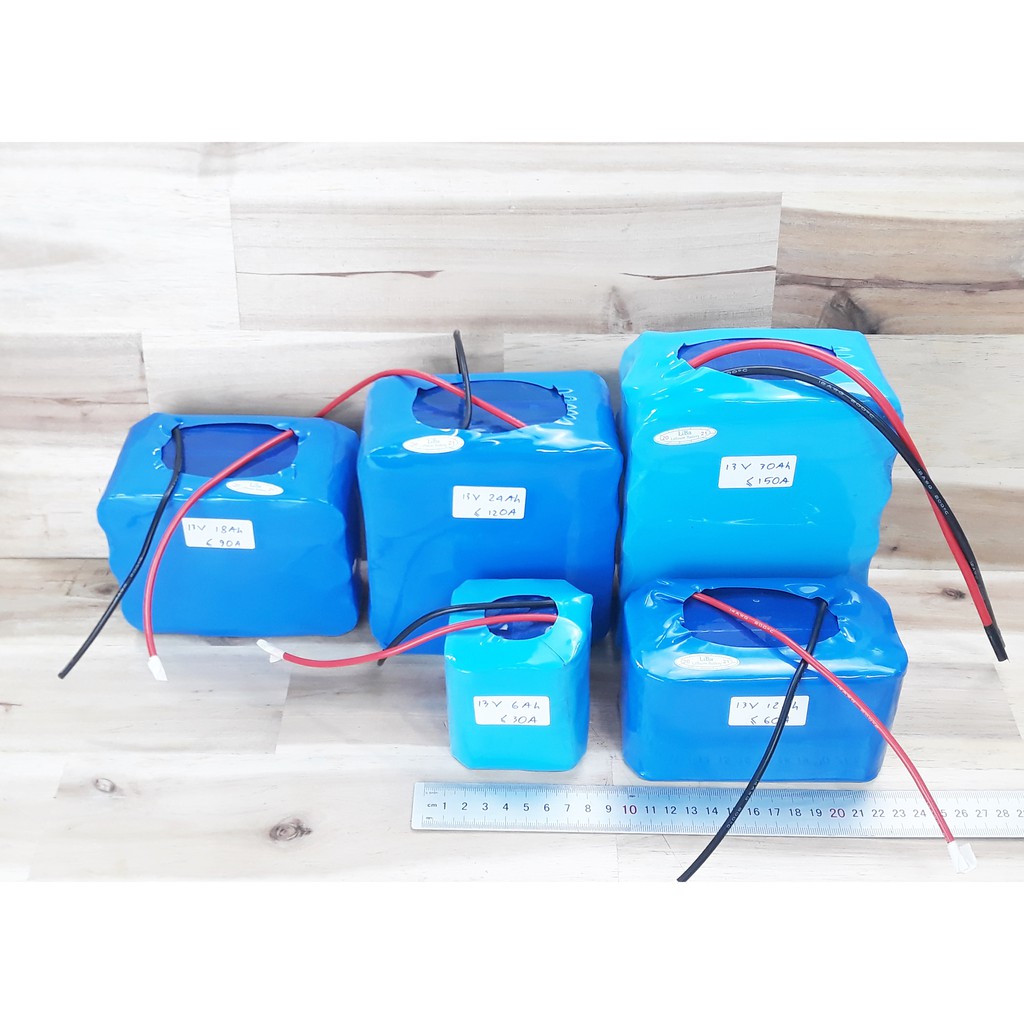 Pin Kích  Xe Máy, Lithium FePO4 13V 6Ah, 12Ah thay thế acquy chì_Liba