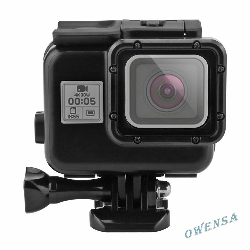 Ốp Lưng Chống Nước 45m Cho Gopro Hero 7 6 5 Black