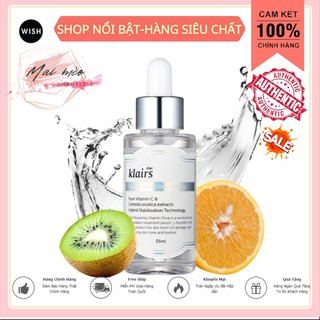 Klairs - Serum Vitamin C Dưỡng Trắng Da Klairs Freshly Juiced 35ml/Tinh chất trắng da, mờ thâm, đẩy lùi sắc tố đen