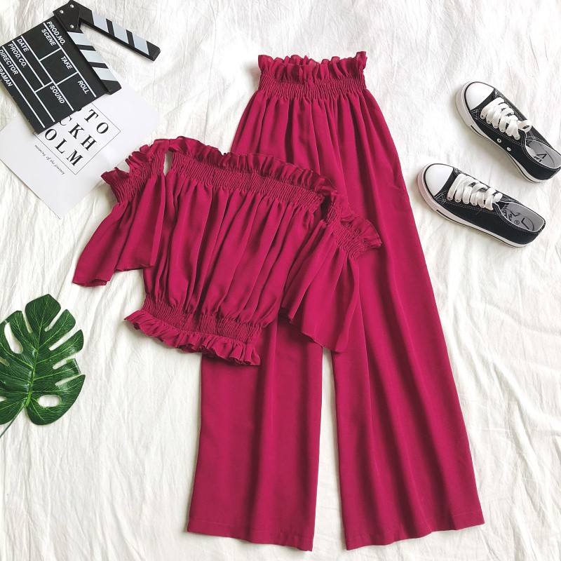 SET ÁO+QUẦN ỐNG RỘNG ULZZANG | BigBuy360 - bigbuy360.vn