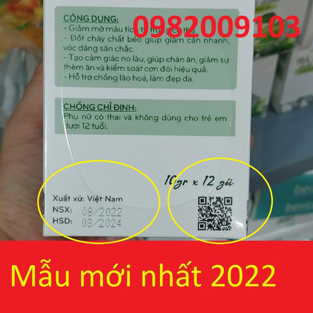 TRÀ TÁO XANH thảo mộc adela Kelly detox hộp 12 gói hỗ trợ giảm cân nhanh,an toàn,thải mỡ,định hình eo [Chính hãng 2022]