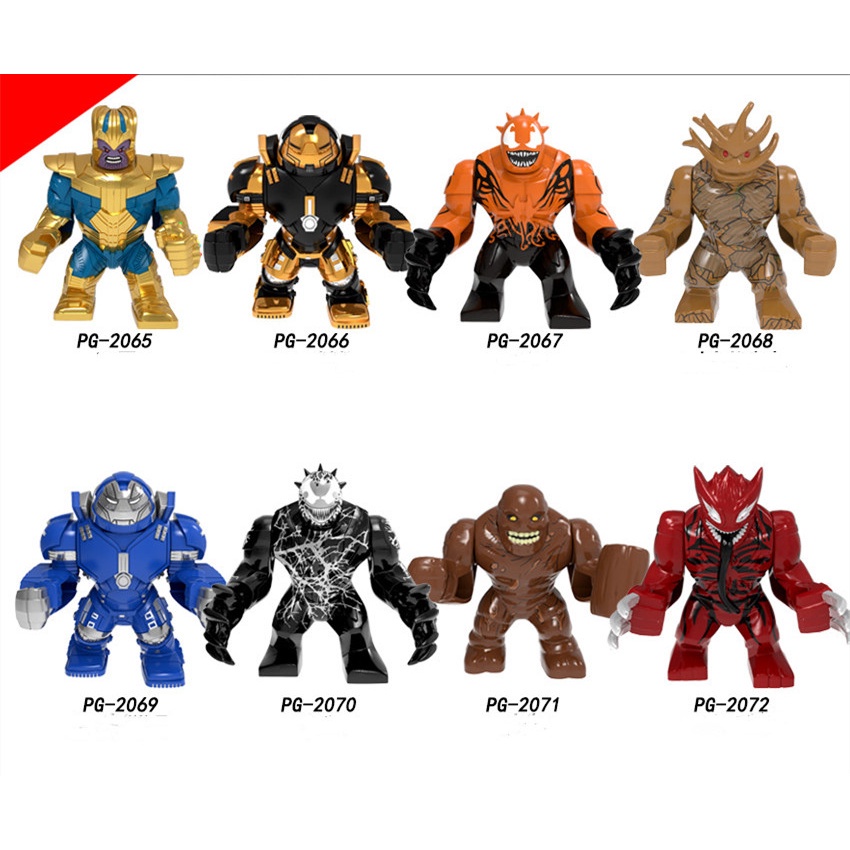 Mô Hình Lego Nhân Vật Siêu Anh Hùng The Avengers Thanos Venom Iron Man 7cm Trên kho JY