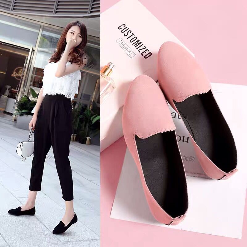 Giày Size nhỏ 33/34 thời trang trẻ trung313233Giày búp bê đế bằng thiết kế mới thời trang mùa xuân thu dành cho nữ