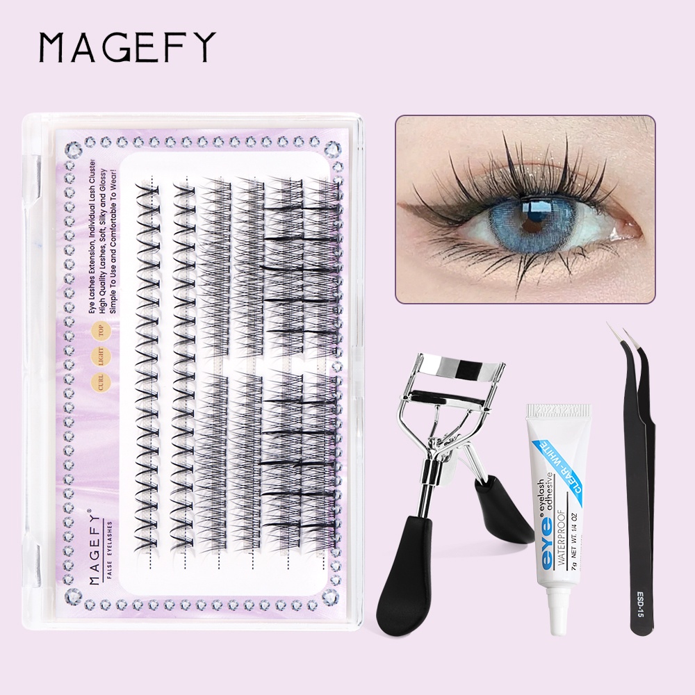 Lông mi giả MAANGE Công Chúa Barbie Phong Cách Truyện Tranh Nối Mi Thời Trang