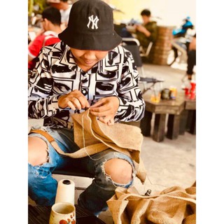 TÚI VẢI ĐAY CÓ QUAI